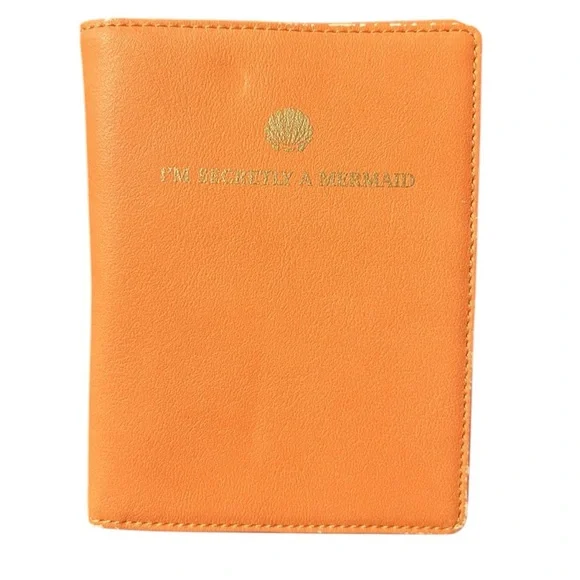 Passport Holder with Mermaid Tag - Picture 3 of 6